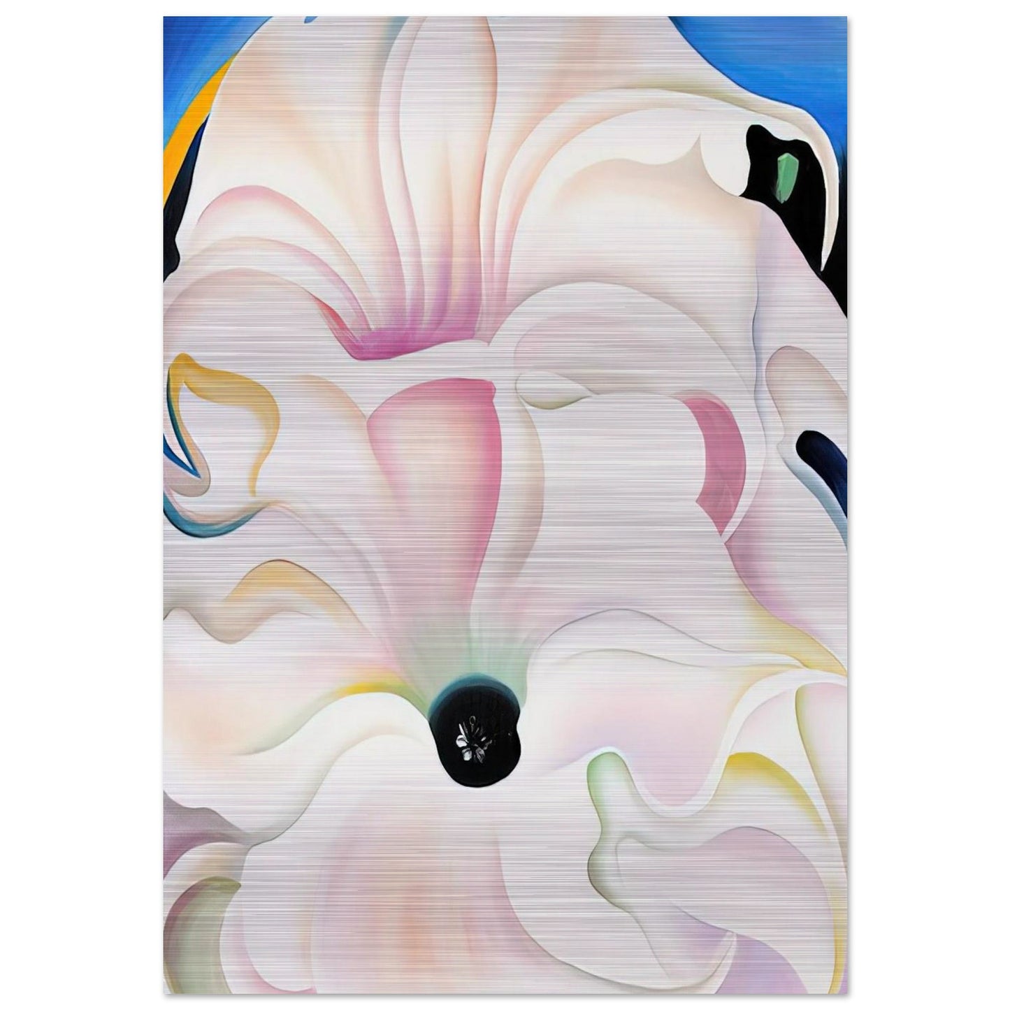 Bella Donna - Georgia O'Keeffe Brushed Aluminum Print - 70x100 cm / 28x40 inches | Georgia O'Keeffe Aluminum Print | Georgia O'Keeffe Prints
