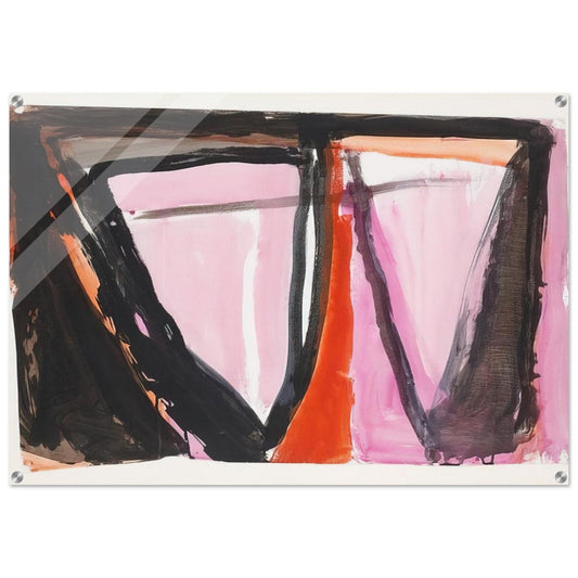 Composition - 1980 - Bram van Velde Acrylic Print - 70x100 cm / 28x40″ inches | Bram van Velde Wall Art | Bram van Velde Prints