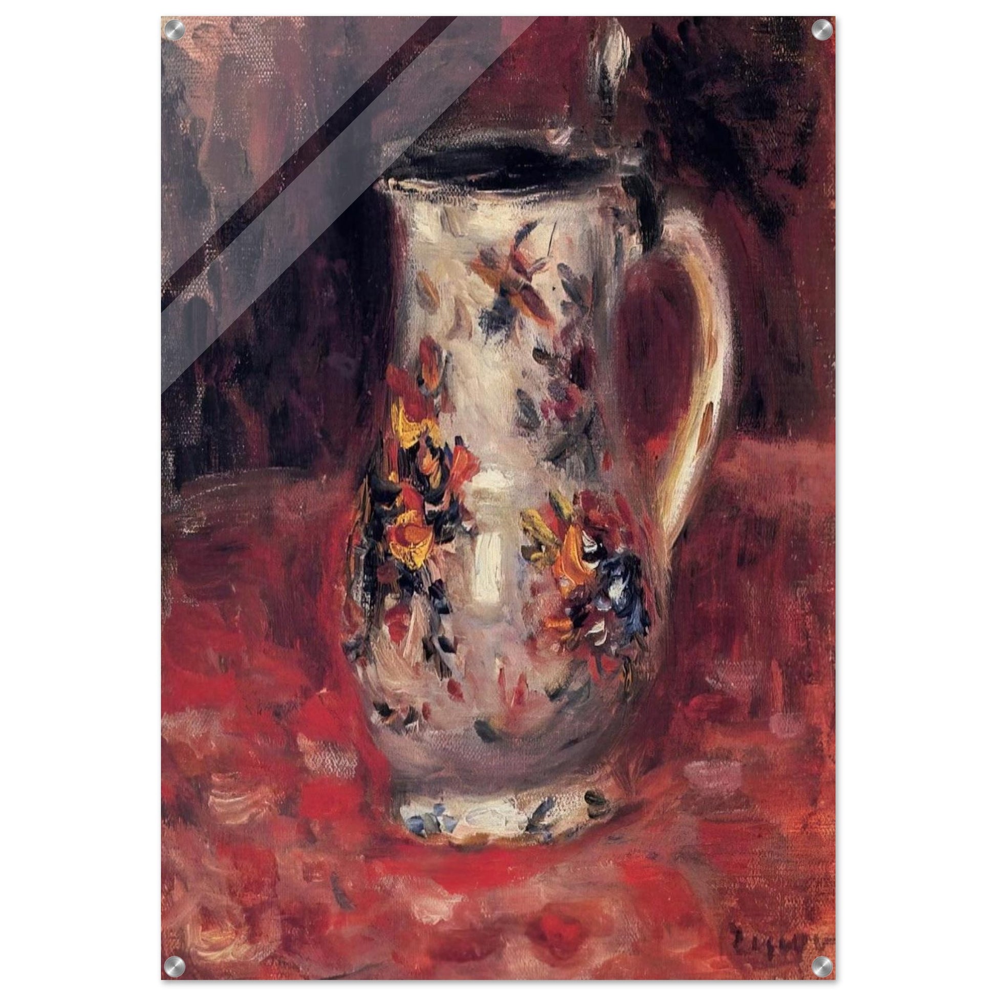 Jug - Pierre-Auguste Renoir Acrylic Print - 70x100 cm / 28x40″ inches