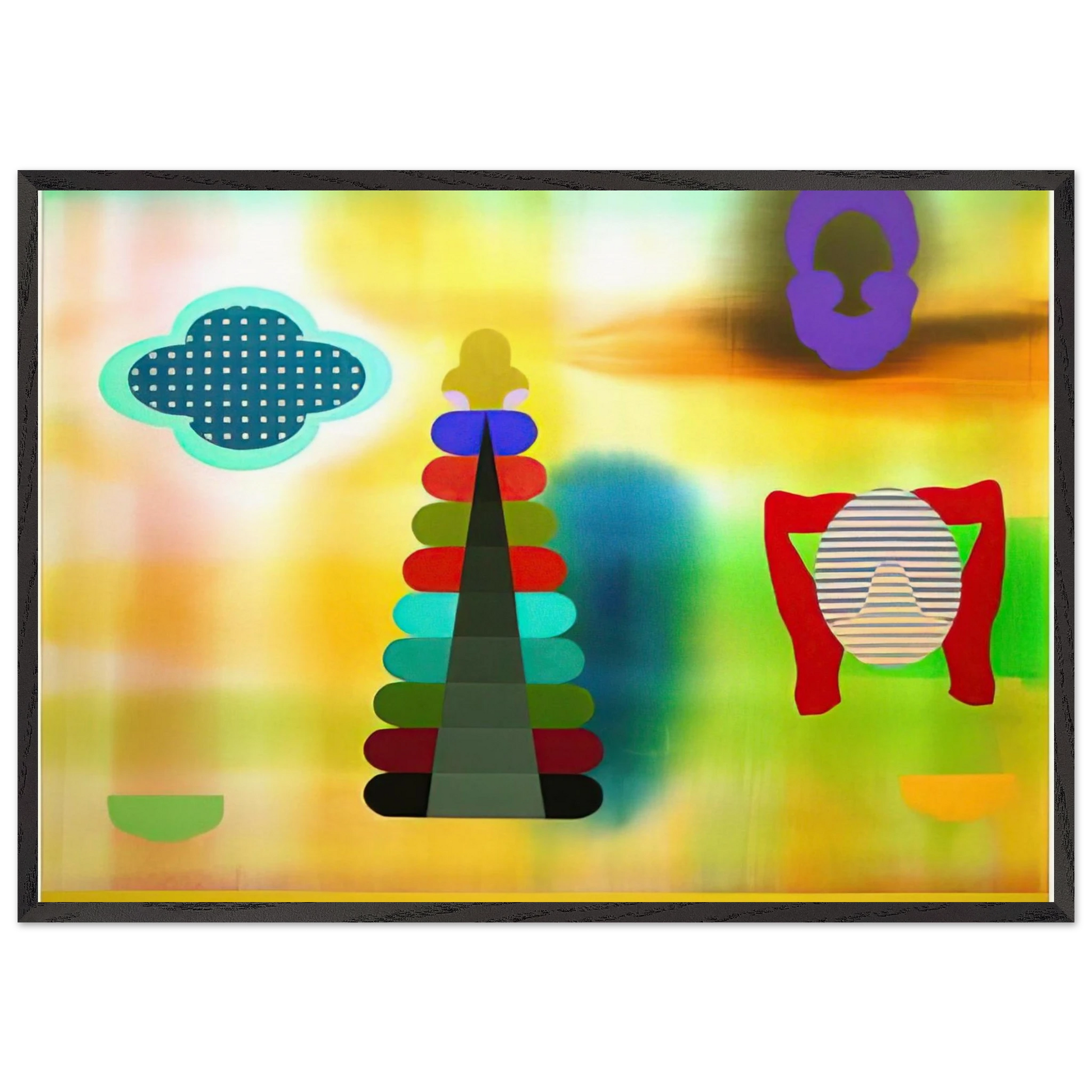 Indo-european - 2003 - Stephen Mueller Framed Art Print – Black Wooden Frame - Default Title - -Framed Art Print