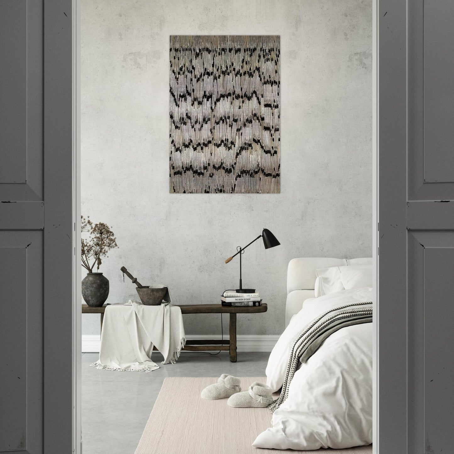 Crusaders - 1968 - Arman Brushed Aluminum Print - 70x100 cm / 28x40 inches | Arman Aluminum Print | Arman Prints