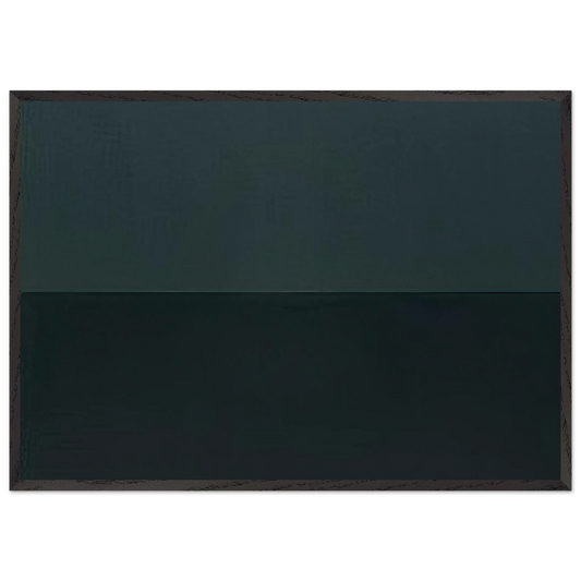 Adriatic - 1973 - Brice Marden Framed Art Print – Black Wooden Frame - Default Title - -Framed Art Print