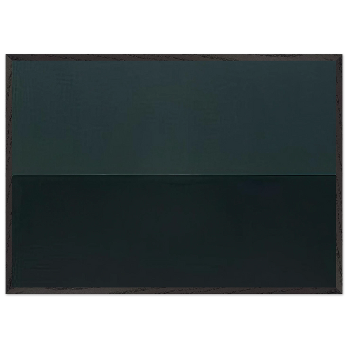 Adriatic - 1973 - Brice Marden 70x100 cm / 28x40 inches Framed Art Print – Black Wooden Frame