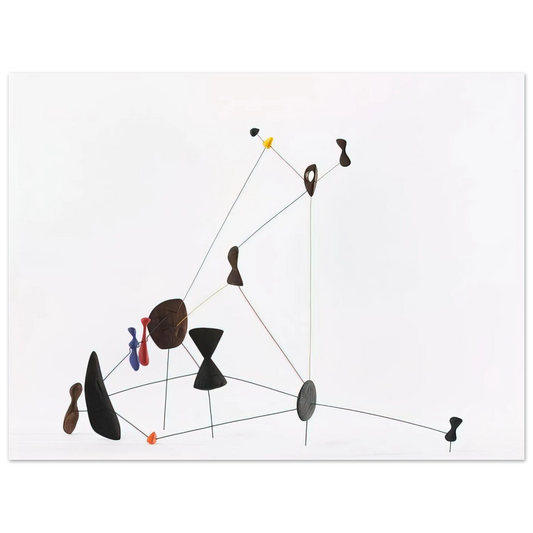 Alexander Calder - CONSTELLATION 1943 Fine Art Poster - 13x18 cm / 5x7 inches