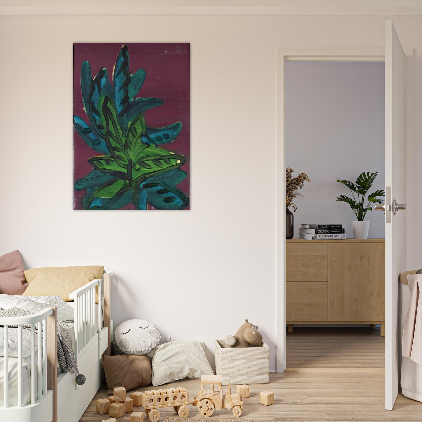 Untitled - Fauvism, Tachisme - Charles Lapicque Brushed Aluminum Print - 70x100 cm / 28x40 inches | Charles Lapicque Aluminum Print | Charles Lapicque Prints