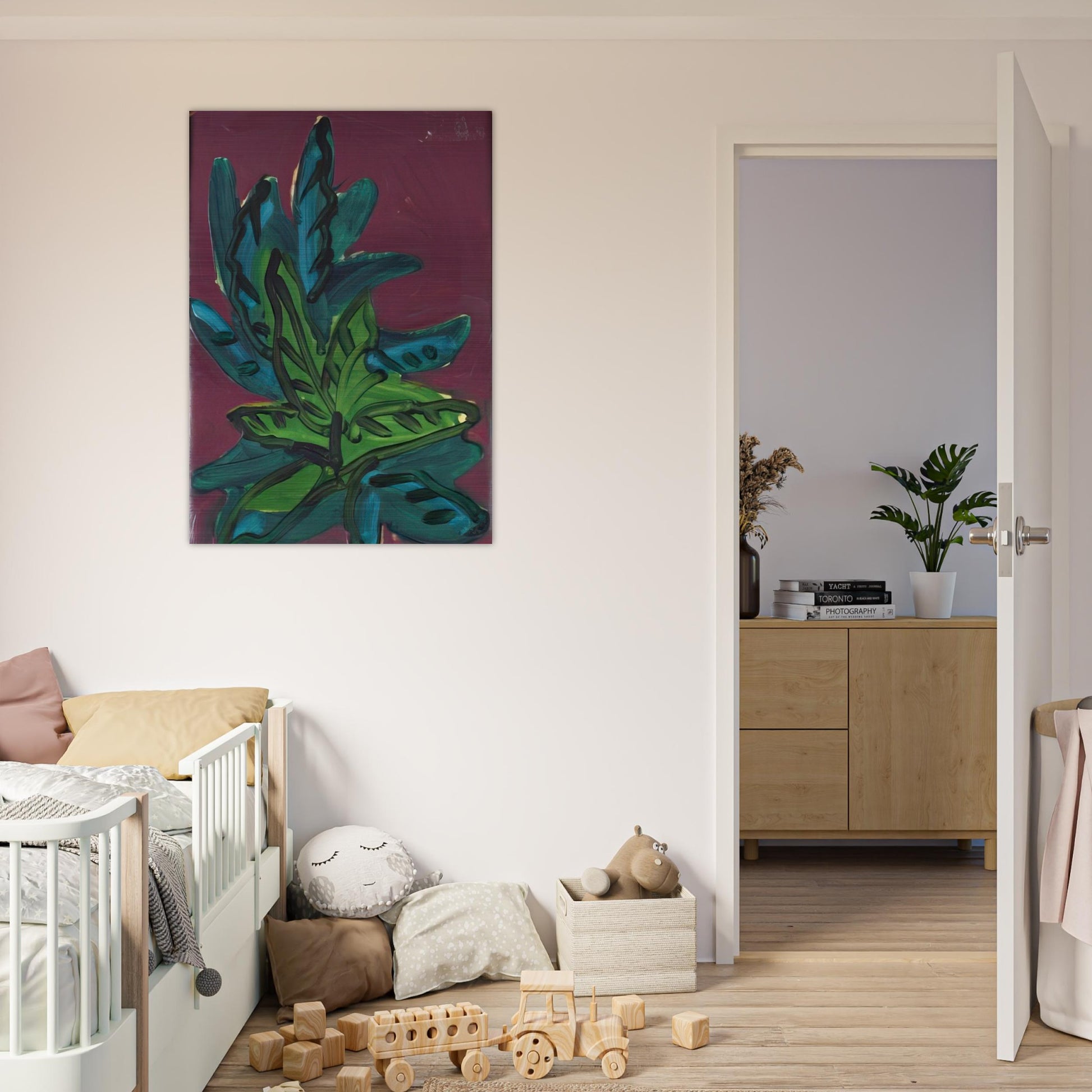 Untitled - Fauvism, Tachisme - Charles Lapicque Brushed Aluminum Print - 70x100 cm / 28x40 inches | Charles Lapicque Aluminum Print | Charles Lapicque Prints