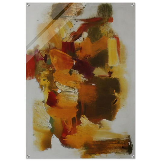 Golden Autumn - Hans Hofmann Acrylic Print - 70x100 cm / 28x40″ inches