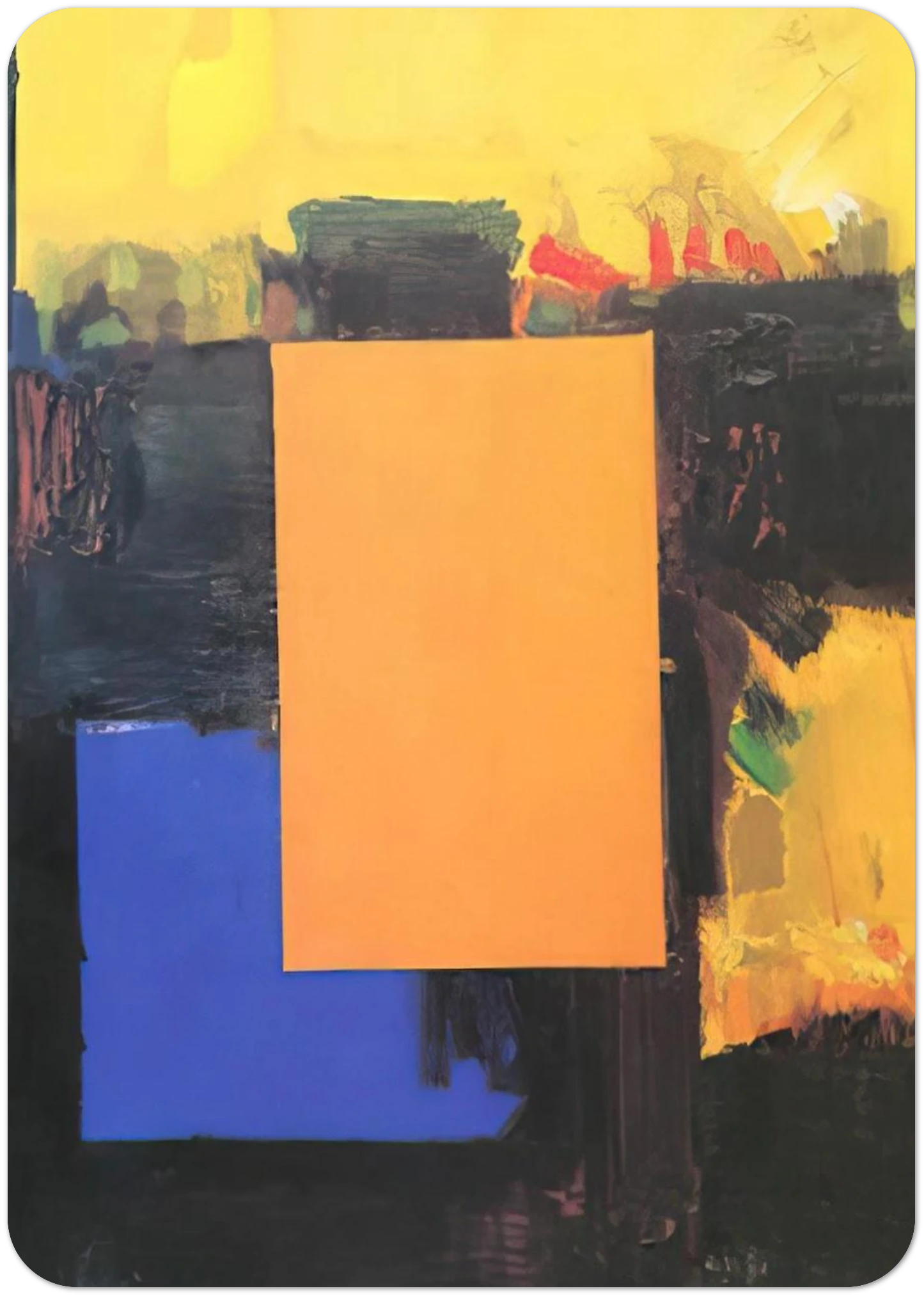 Ora Pro Nobis By Hans Hofmann Pack of 10 Post Cards | Hans Hofmann Post Cards | A6 (10.5 x 14.8 cm) - 4.1 x 5.8 inches