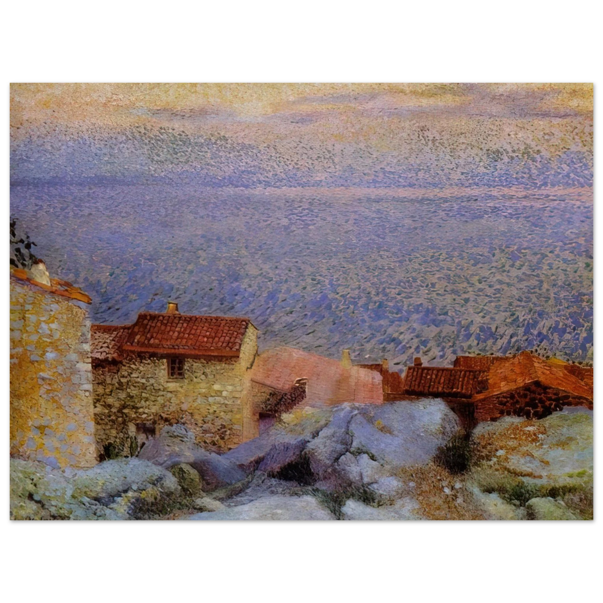 Henri-Edmond Cross - Coastal Landscape Fine Art Poster - Default Title