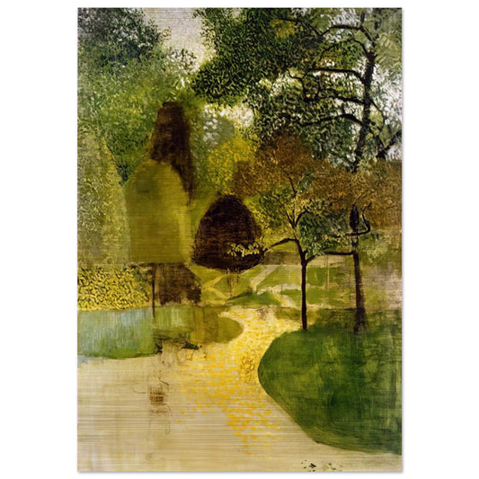 THE PARK 1947 - Victor Pasmore Brushed Aluminum Print - 70x100 cm / 28x40 inches | Victor Pasmore Aluminum Print | Victor Pasmore Prints