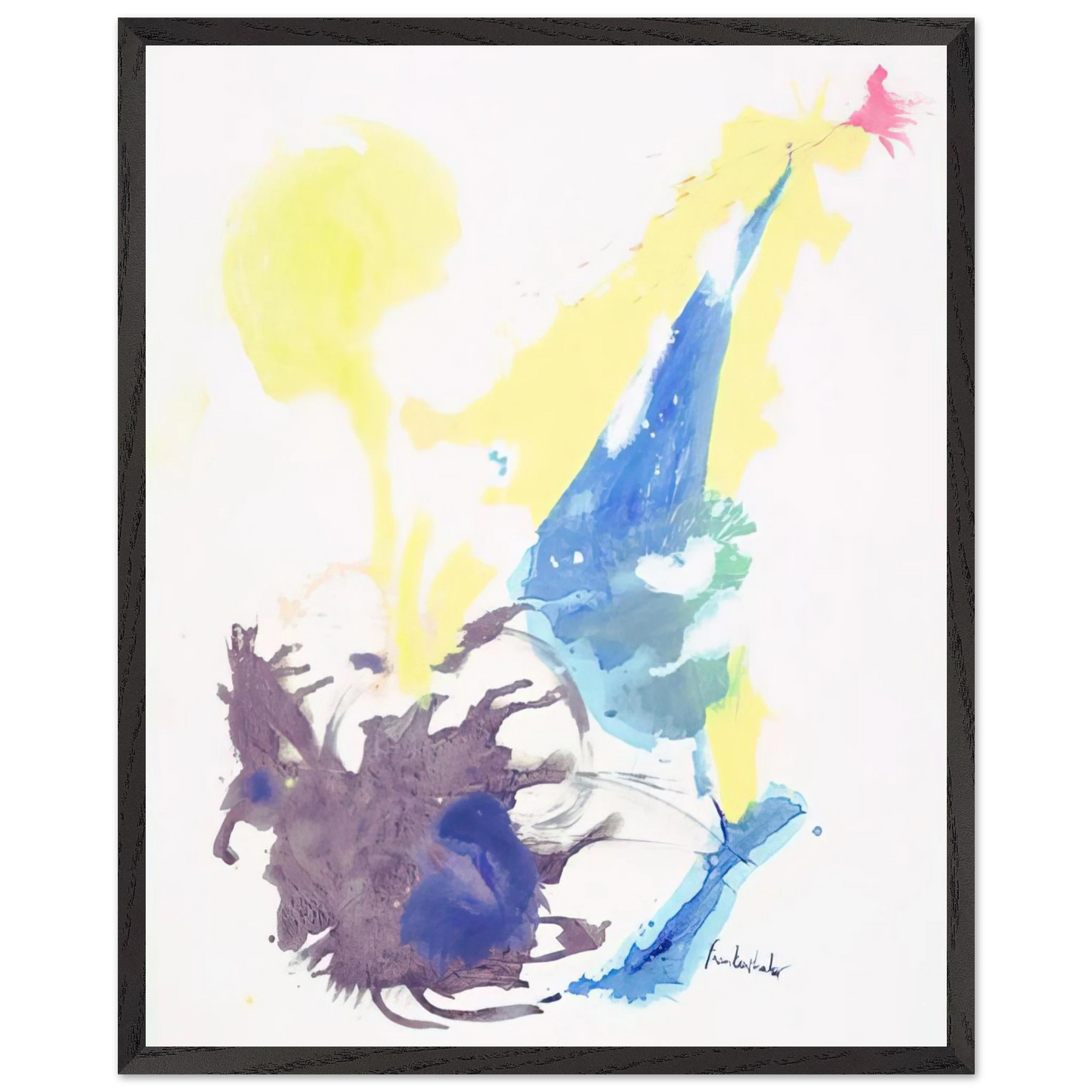 Helen Frankenthaler - Moving Day - 1961 Wall art - 27x35 cm / 11x14 inches - Fine Art Poster - -