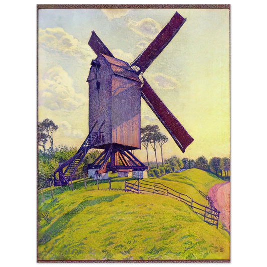 Theo van Rysselberghe - THE MILL AT KELF 1894 Fine Art Poster - Default Title