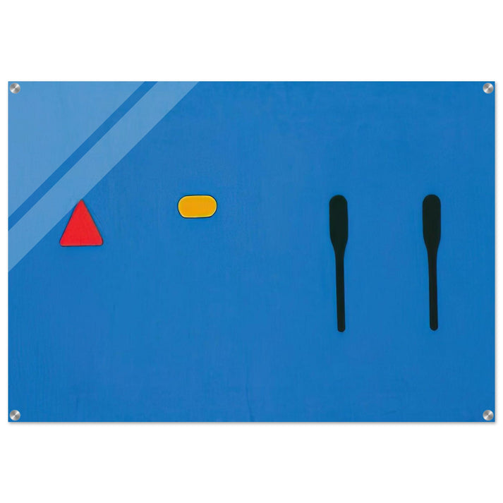 Untitled - 1968 - Ron Gorchov Acrylic Print - 70x100 cm / 28x40″ inches