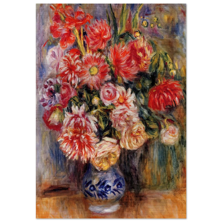 Bouquet - Pierre-Auguste Renoir Brushed Aluminum Print - 70x100 cm / 28x40 inches | Pierre-Auguste Renoir Aluminum Print | Pierre-Auguste Renoir Prints