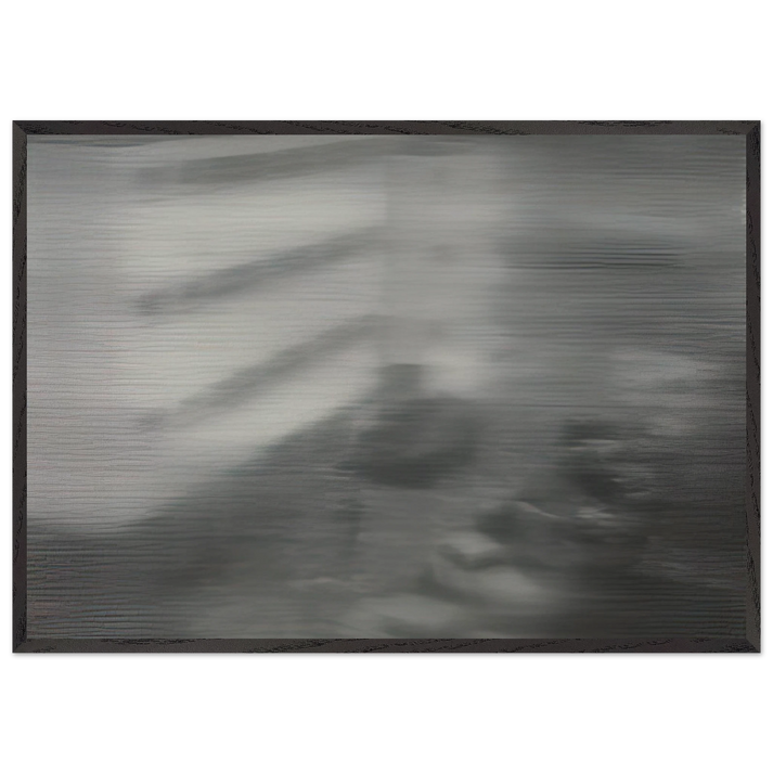 ARREST NO 674 1 1988 - Gerhard Richter 70x100 cm / 28x40 inches Framed Art Print – Black Wooden Frame