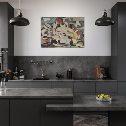 Untitled - Abstract Expressionism - Robert Goodnough Acrylic Print - 70x100 cm / 28x40″ inches | Robert Goodnough Wall Art | Robert Goodnough Prints