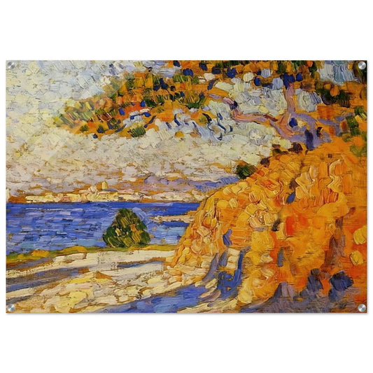 MIDI LANDSCAPE - Theo van Rysselberghe Acrylic Print - 70x100 cm / 28x40″ inches | Theo van Rysselberghe Wall Art | Theo van Rysselberghe Prints