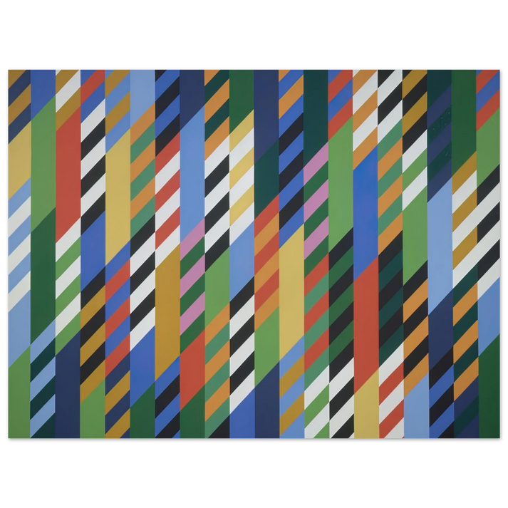 Bridget Riley - CONVERSATION 1992  75x100 cm / 30x40inches Fine Art Poster