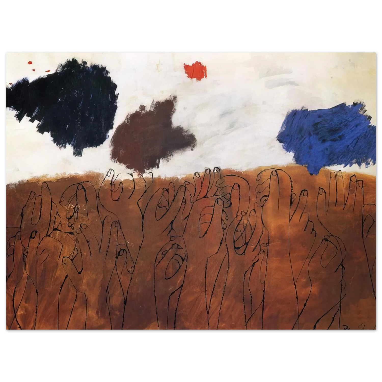 Ben Shahn - NOT DETECTED 29  75x100 cm / 30x40inches Fine Art Poster