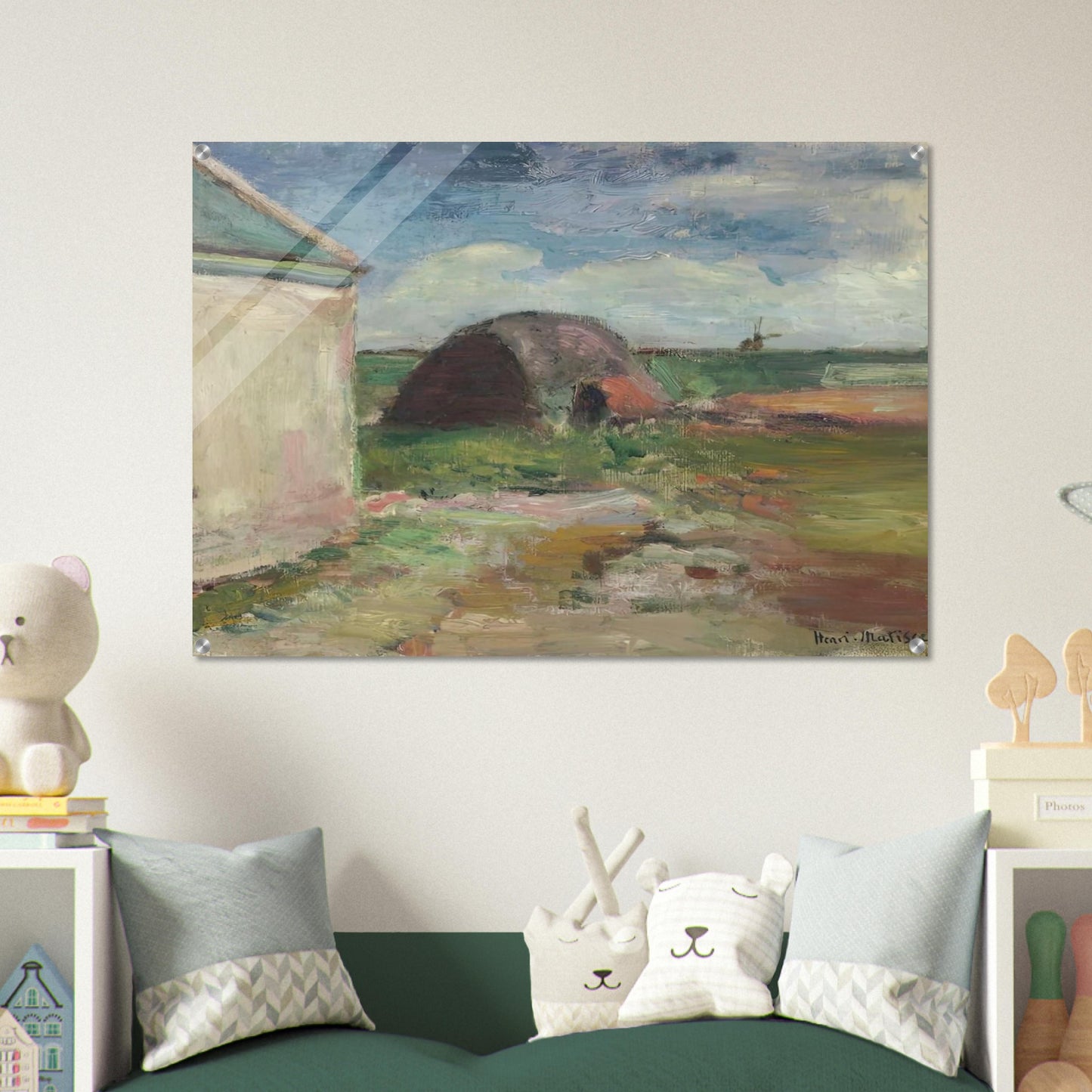 PAYSAGE DE BRETAGNE 1896 - Henri Matisse Acrylic Print - 70x100 cm / 28x40″ inches