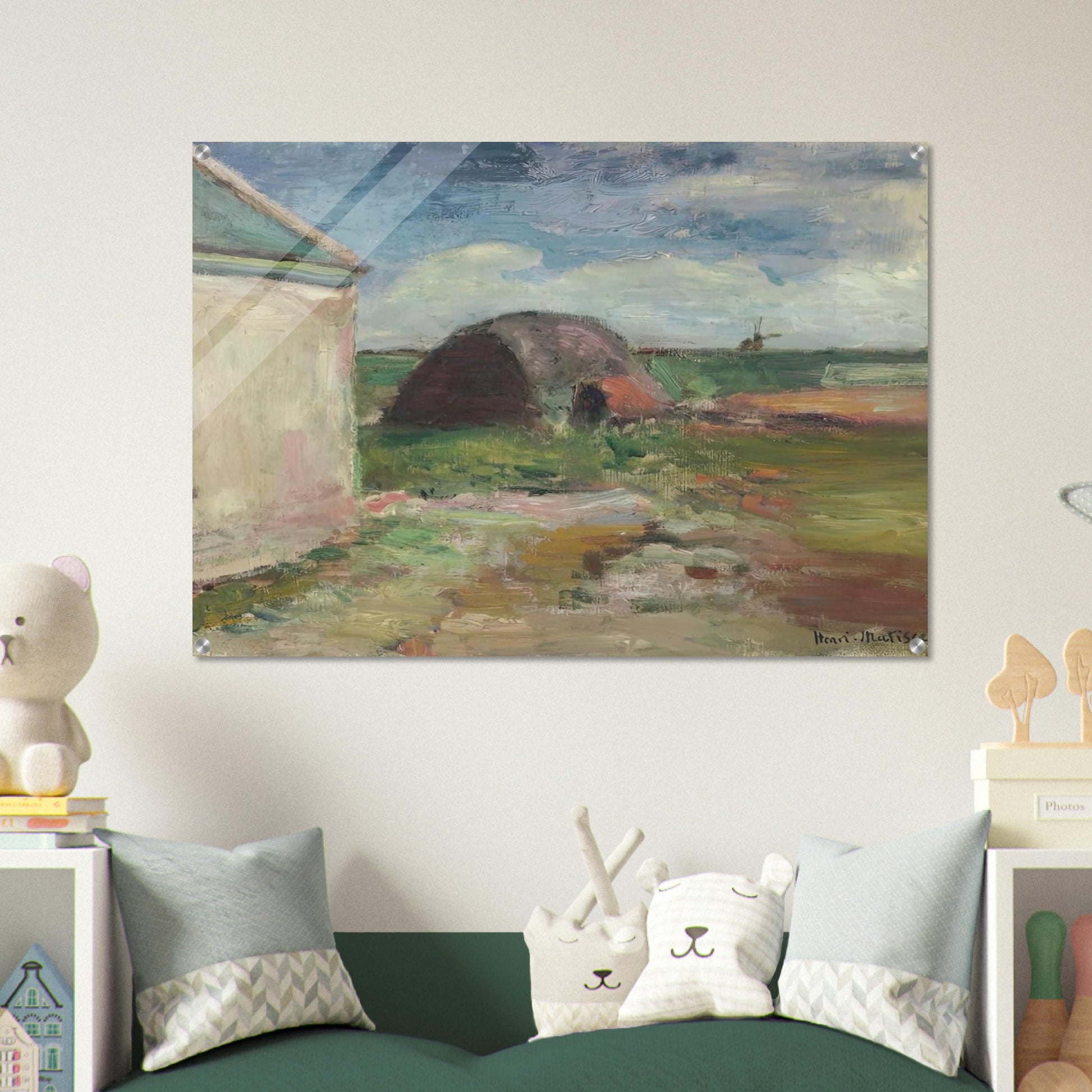 PAYSAGE DE BRETAGNE 1896 - Henri Matisse Acrylic Print - 70x100 cm / 28x40″ inches