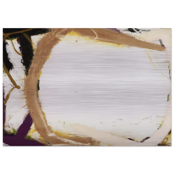 Mojabe - 1966 - Norman Bluhm Brushed Aluminum Print - 70x100 cm / 28x40 inches | Norman Bluhm Aluminum Print | Norman Bluhm Prints