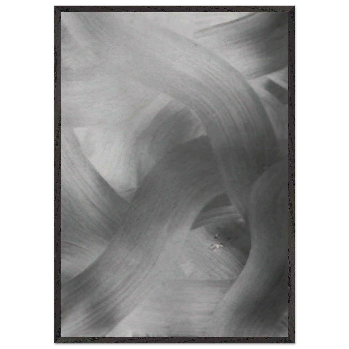 FARBSCHLIEREN COLOUR STREAKS 1968 - Gerhard Richter Framed Art Print – Black Wooden Frame - Default Title - -Framed Art Print