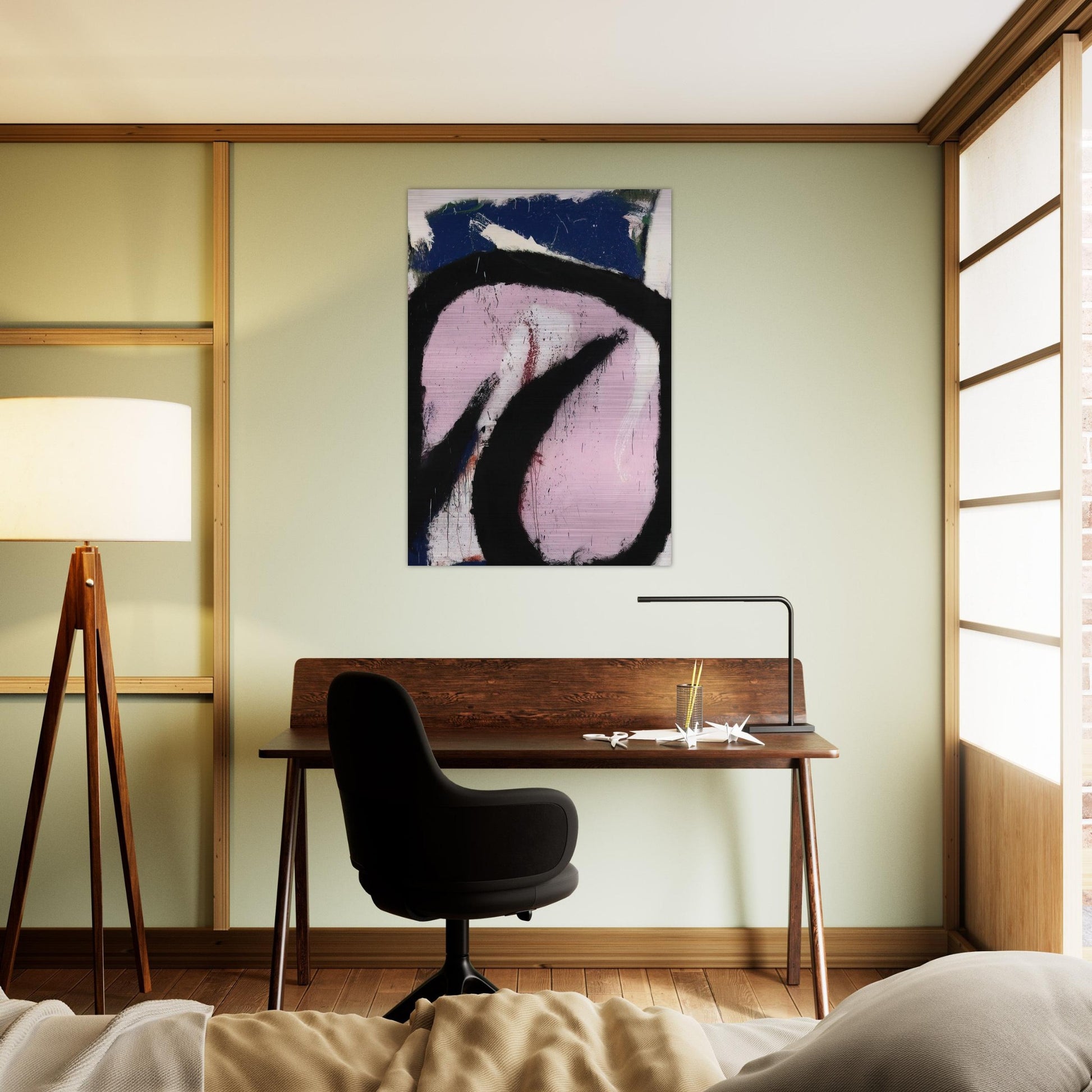 Eudocia - 1967 - Norman Bluhm Brushed Aluminum Print - 70x100 cm / 28x40 inches | Norman Bluhm Aluminum Print | Norman Bluhm Prints