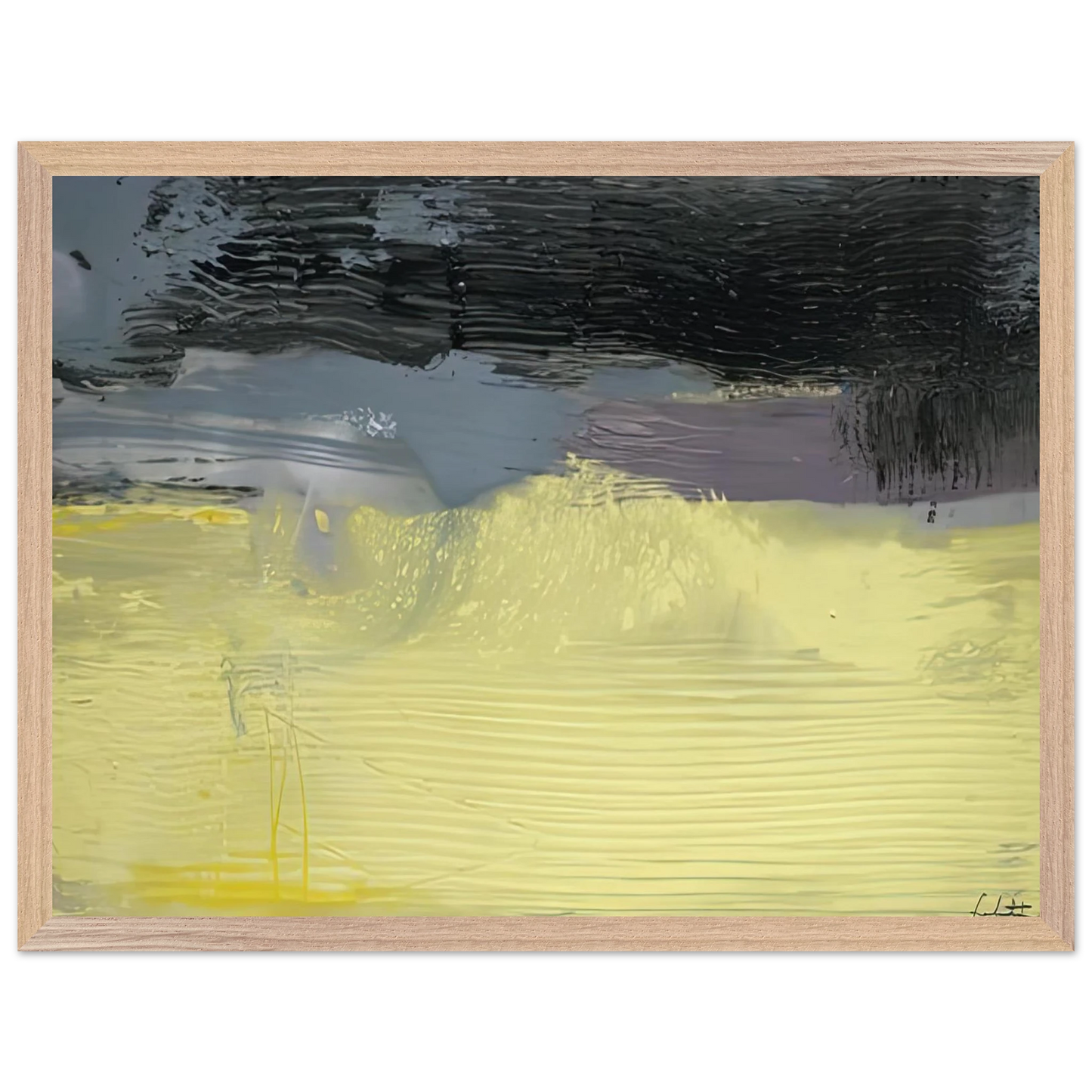 Helen Frankenthaler - Sandstorm, 1992- Wall Art - 60x80 cm / 24x32 inches - Fine Art Poster - -