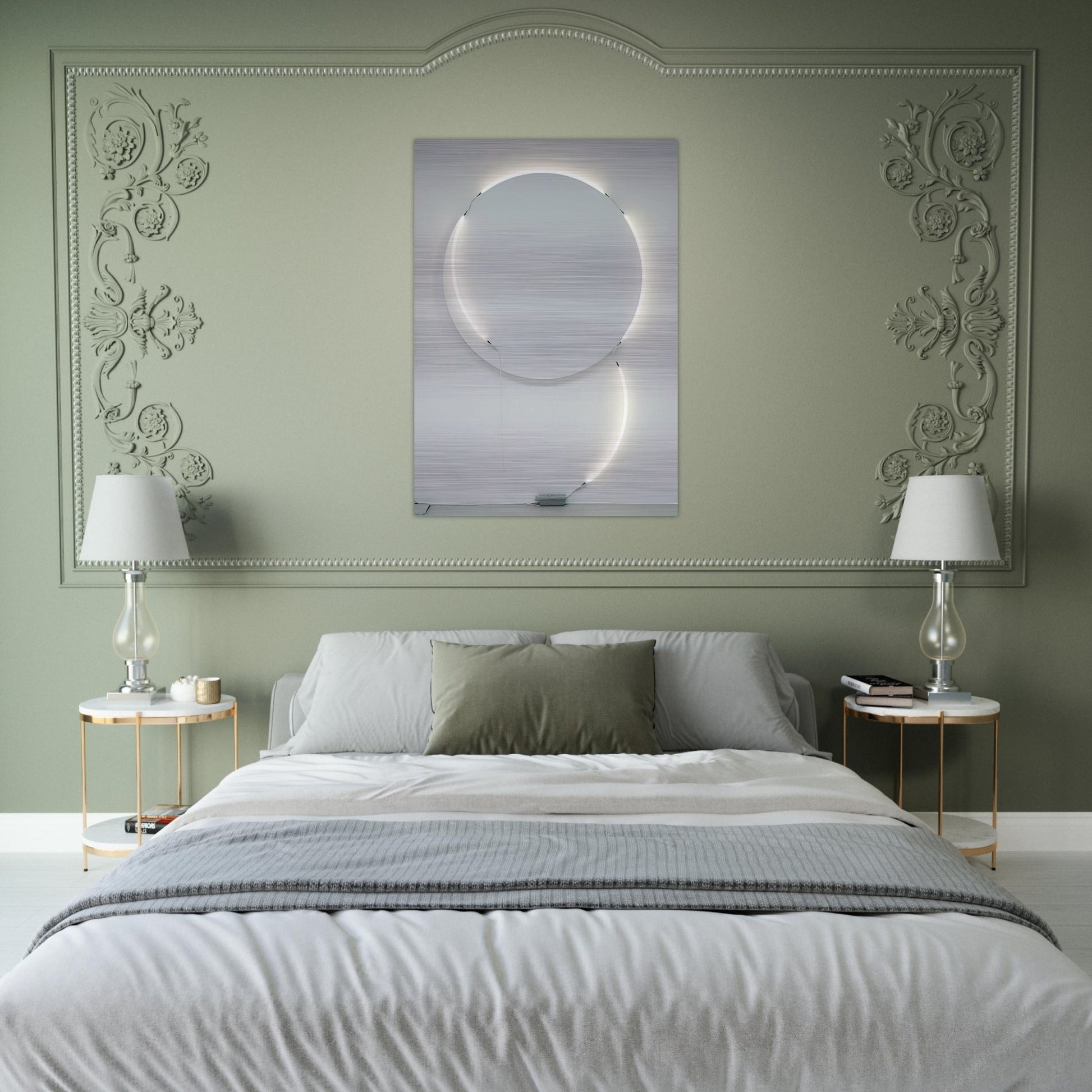 Stall No. 5 - 2005 - Francois Morellet Brushed Aluminum Print - 70x100 cm / 28x40 inches | Francois Morellet Aluminum Print | Francois Morellet Prints