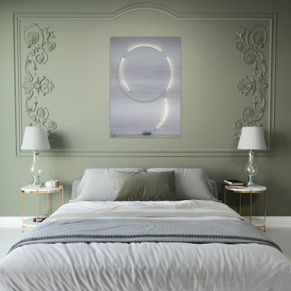 Stall No. 5 - 2005 - Francois Morellet Brushed Aluminum Print - 70x100 cm / 28x40 inches | Francois Morellet Aluminum Print | Francois Morellet Prints