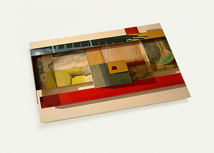 Horse By Sam Gilliam Pack of 10 Post Cards | Sam Gilliam Post Cards | A6 (10.5 x 14.8 cm) - 4.1 x 5.8 inches