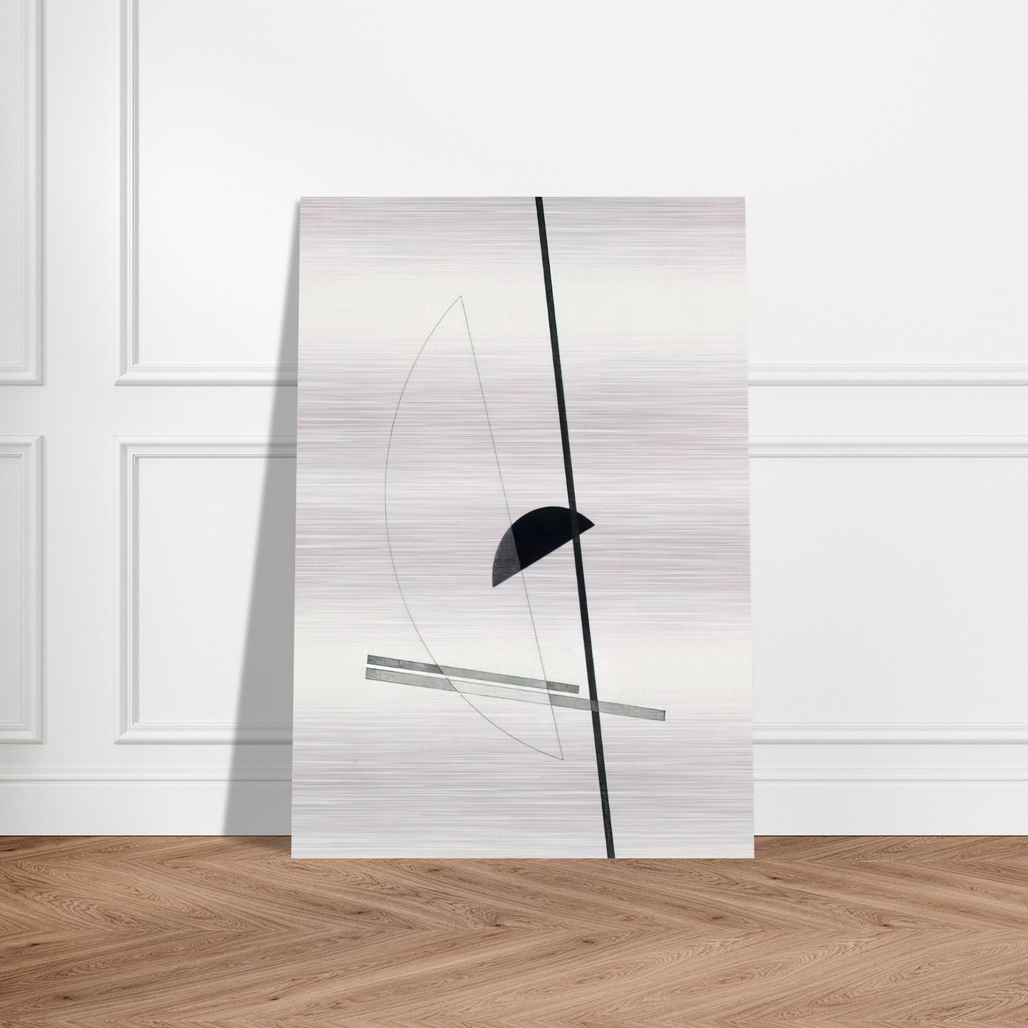 Construction - Laszlo Moholy-Nagy Brushed Aluminum Print - 70x100 cm / 28x40 inches | Laszlo Moholy-Nagy Aluminum Print | Laszlo Moholy-Nagy Prints