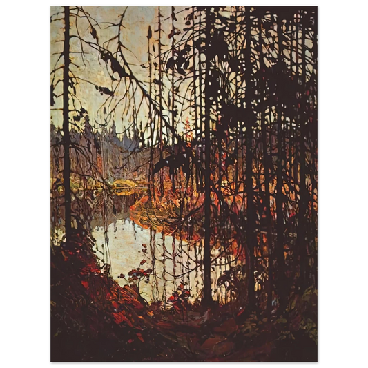 Tom Thomson - NORTHERN RIVER 1915 Fine Art Poster - Default Title