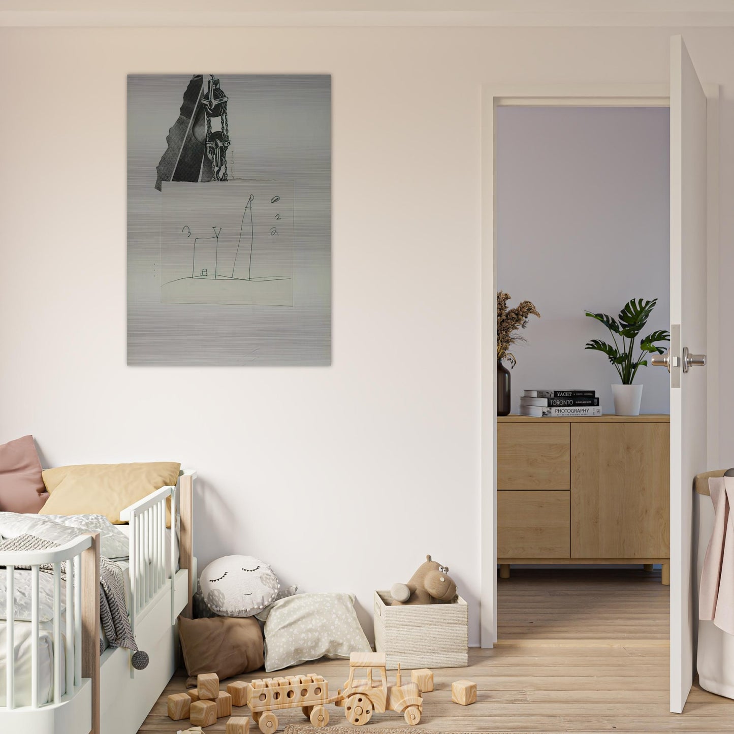 TOOL BOX 5 1966 - Jim Dine Brushed Aluminum Print - 70x100 cm / 28x40 inches | Jim Dine Aluminum Print | Jim Dine Prints