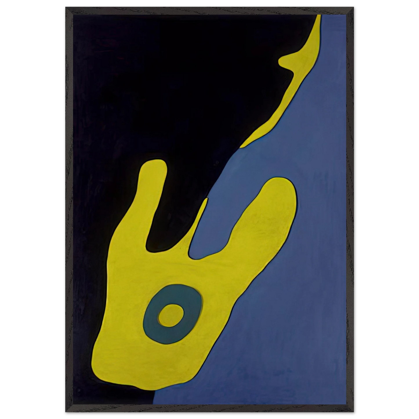 Configuration - Jean Arp Framed Art Print – Black Wooden Frame - Default Title - -Framed Art Print