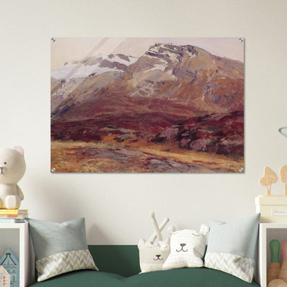 Coming Down from Mont Blanc - John Singer Sargent Acrylic Print - 70x100 cm / 28x40″ inches