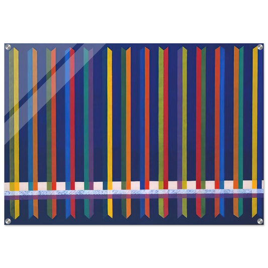 Very Sharp - Piero Dorazio Acrylic Print - 70x100 cm / 28x40″ inches