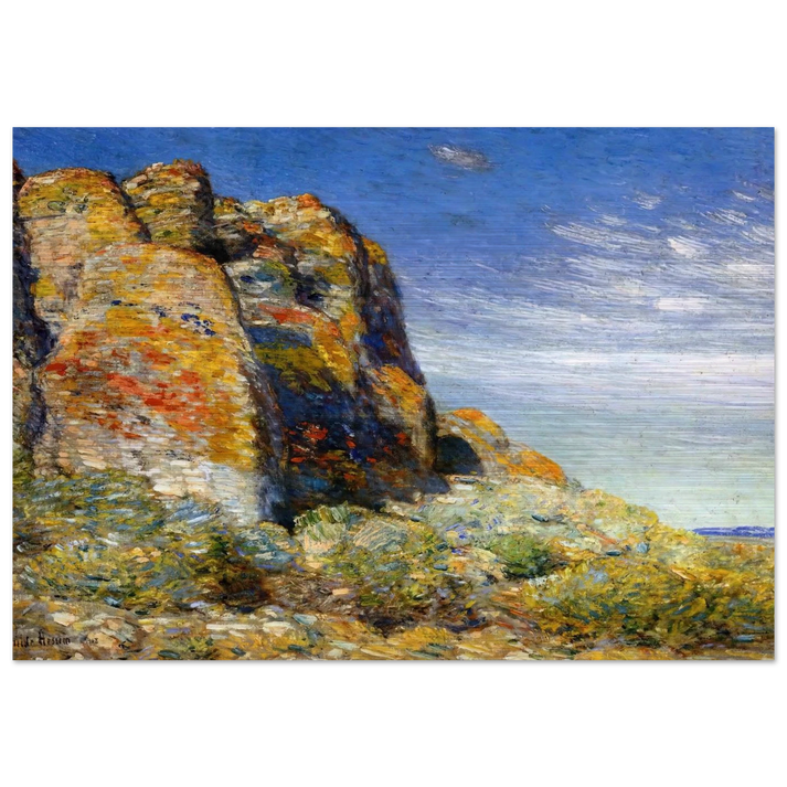 Harney Desert 02 - Childe Hassam Brushed Aluminum Print - 70x100 cm / 28x40 inches | Childe Hassam Aluminum Print | Childe Hassam Prints