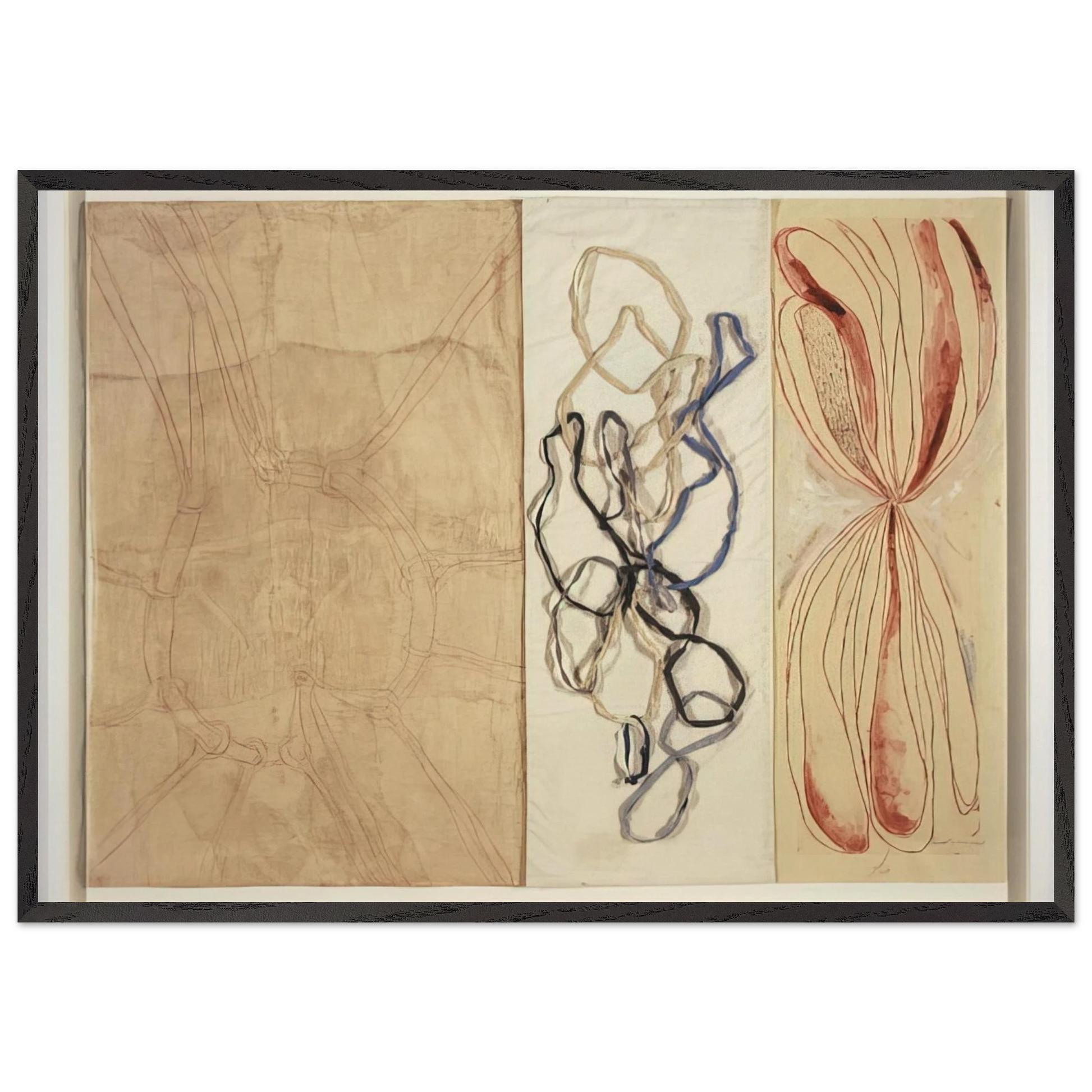 A STRETCH OF TIME 2007 - Louise Bourgeois Framed Art Print – Black Wooden Frame - Default Title - -Framed Art Print