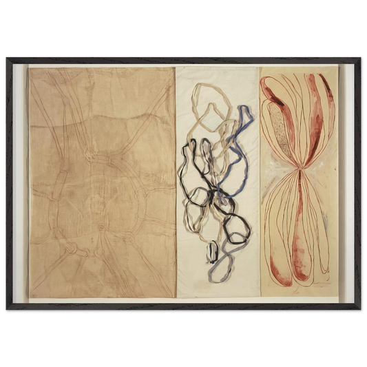 A STRETCH OF TIME 2007 - Louise Bourgeois Framed Art Print – Black Wooden Frame - Default Title - -Framed Art Print