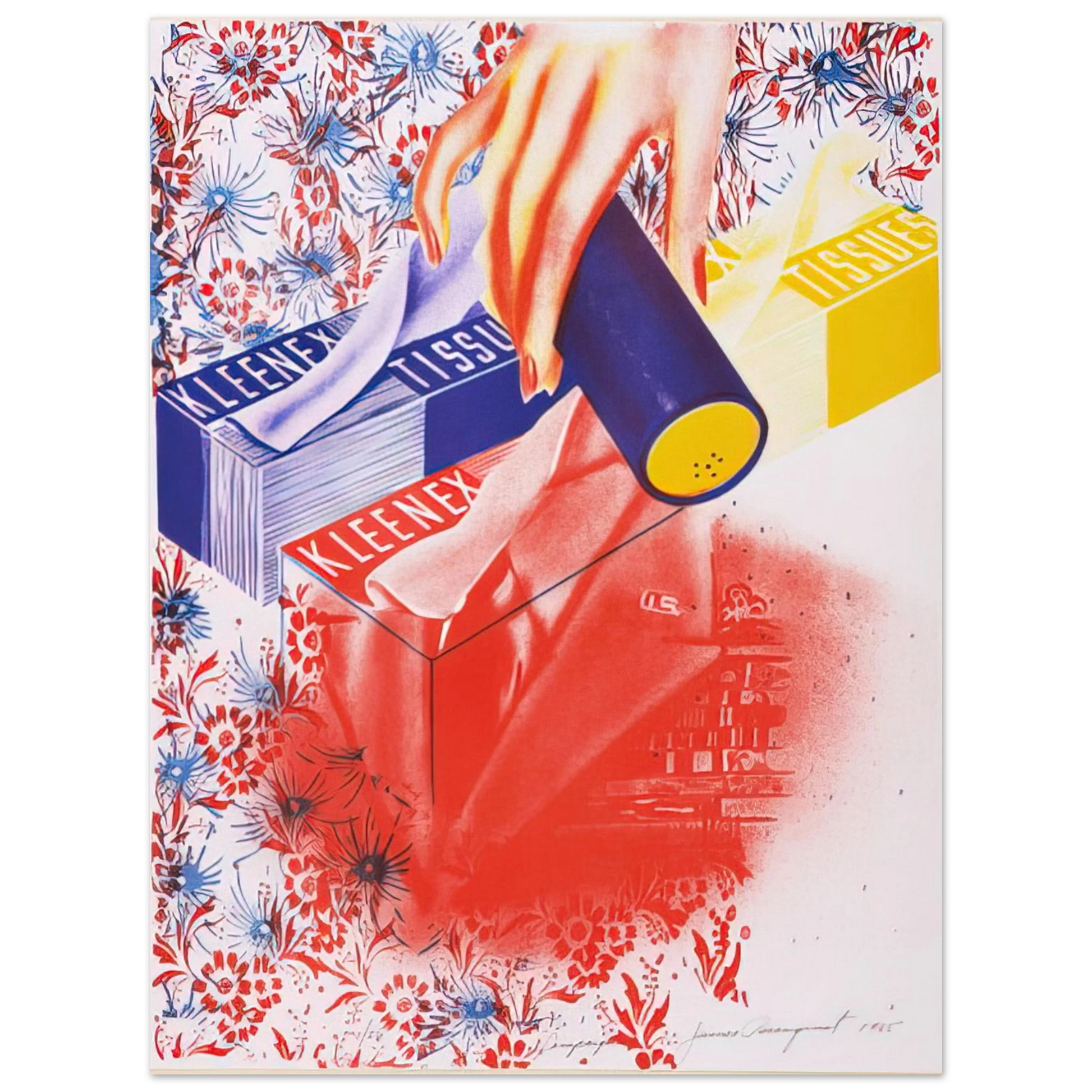 James Rosenquist - Campaign Fine Art Poster - Default Title