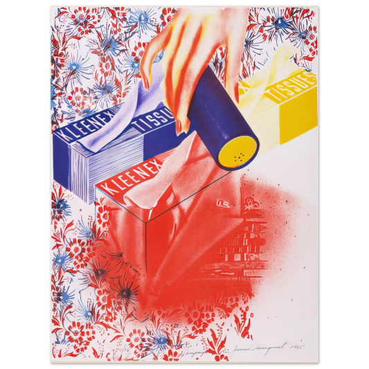 James Rosenquist - Campaign Fine Art Poster - Default Title