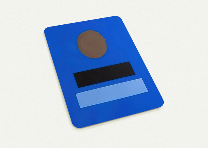 Blue Ground - 1973 By Adolph Gottlieb Pack of 10 Post Cards | Adolph Gottlieb Post Cards | A6 (10.5 x 14.8 cm) - 4.1 x 5.8 inches