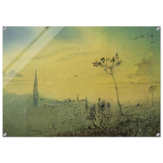 LANDSCAPE 1 - Salvador Dali Acrylic Print - 70x100 cm / 28x40″ inches