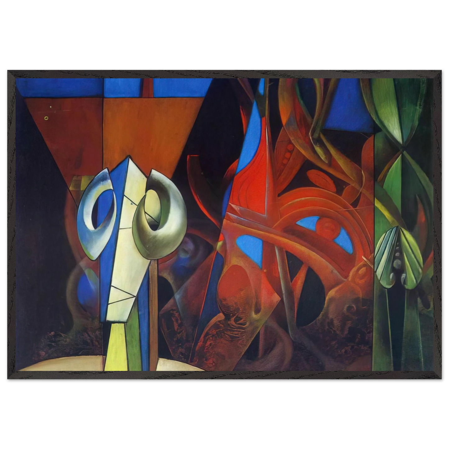 Design in Nature - Max Ernst Framed Art Print – Black Wooden Frame - Default Title - -Framed Art Print