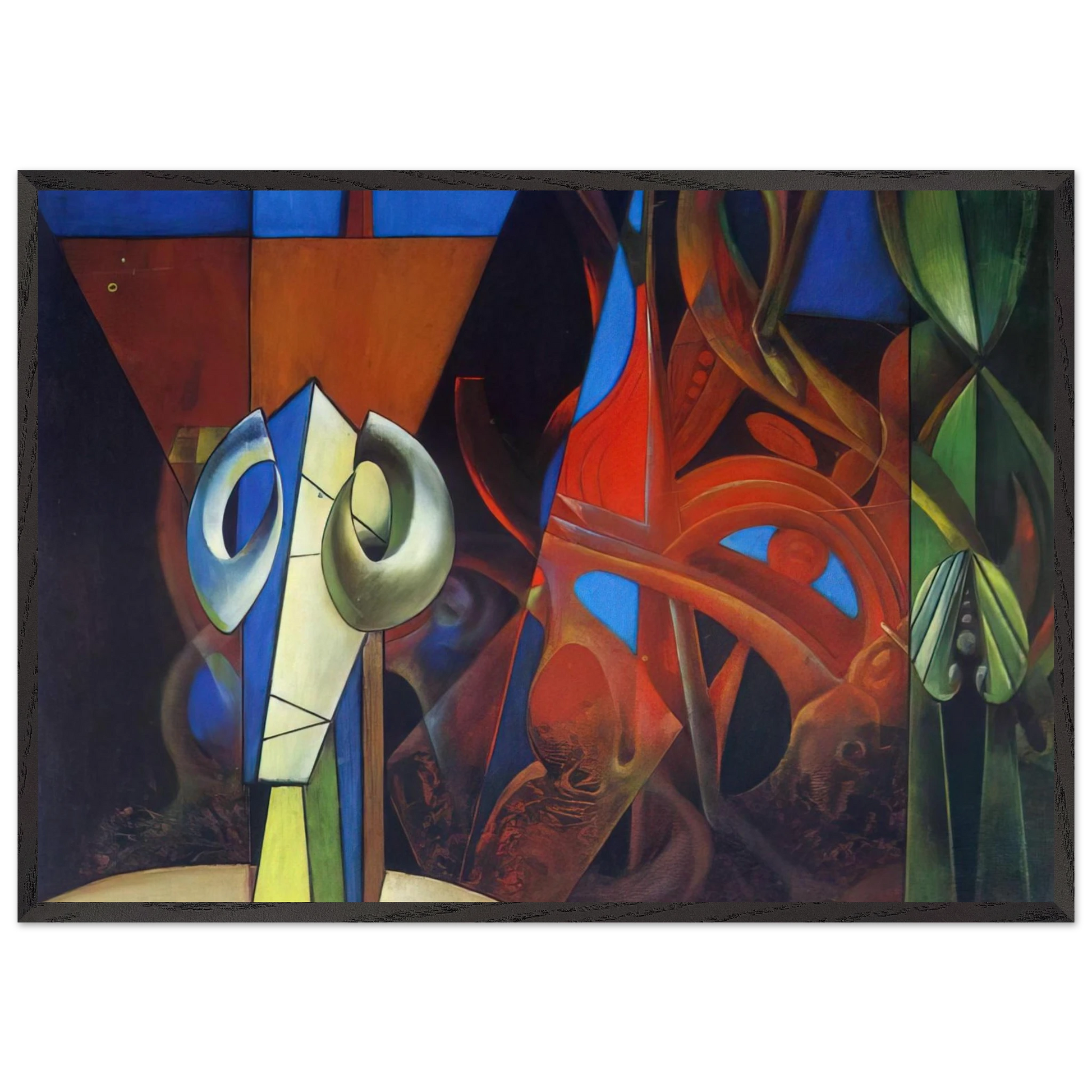 Design in Nature - Max Ernst Framed Art Print – Black Wooden Frame - Default Title - -Framed Art Print