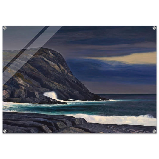 Brewing Storm, Monhegan - Rockwell Kent Acrylic Print - 70x100 cm / 28x40″ inches