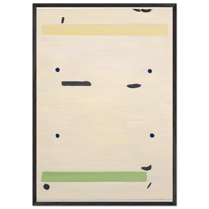 Recover - 2003 N2 - Raoul De Keyser 70x100 cm / 28x40 inches Framed Art Print – Black Wooden Frame