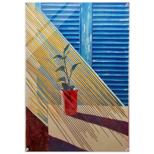 David Hockney - David Hockney Acrylic Print - 70x100 cm / 28x40″ inches | David Hockney Wall Art | David Hockney Prints